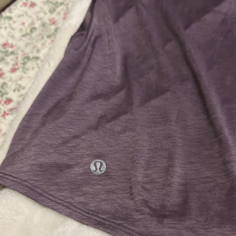 Lululemon Deep Purple Workout Tank